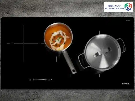 Bếp từ 3 vùng nấu Hafele HC-IF77D 536.61.665 10 Bếp từ 3 vùng nấu Hafele 536.61.665 bố cục theo thói quen gia đình