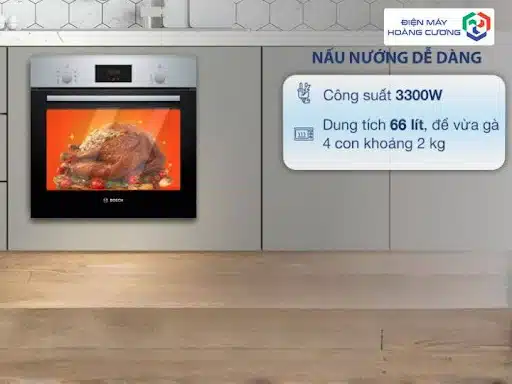 Lò nướng Bosch HBF133BS0A 10 Lò nướng Bosch HBF133BS0A dung tích lớn