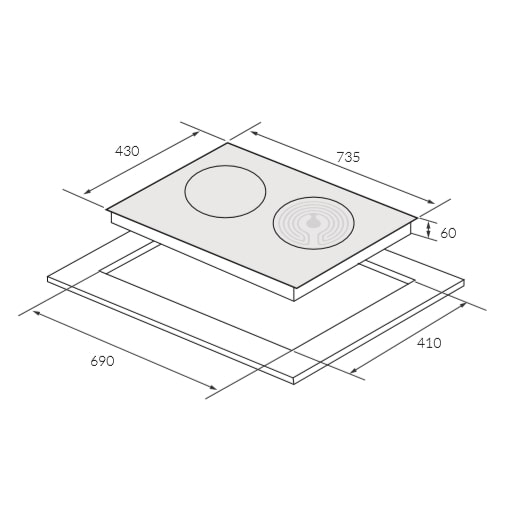 Bếp điện từ 2 vùng nấu Eurosun EU-TE226Max 5 Bếp điện từ 2 vùng nấu Eurosun EU-TE226Max - Ảnh 3