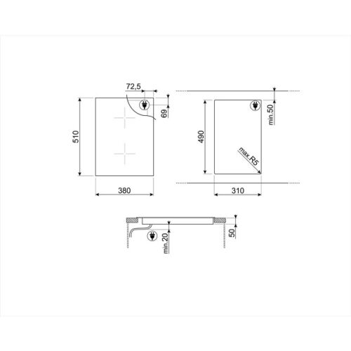Bếp từ Hafele Smeg SIM631WLDR 535.64.143 5 bep tu hafele smeg sim631wldr 535 64 143 1