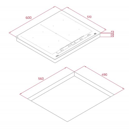 Bếp từ Teka IZF 68700 MST BK 112500037 7 bep tu teka izf 68700 mst bk 2