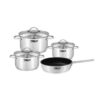Bộ nồi từ 4 chiếc Chefs EH-CW4430 1 Bộ nồi từ 4 chiếc Chefs EH-CW4430
