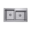 Chậu rửa chén bát Hafele INOX VALERIAN HS-SD8650 567.20.546 2 chau rua hafele 567 20 546