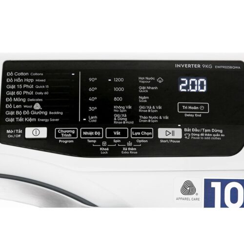 Máy giặt Electrolux EWF9025BQWA 8 electrolux ewf9025bqwa 1 1