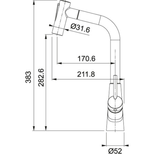 Vòi rửa Franke CT992C 115.0507.230 5 franke ct992c 1