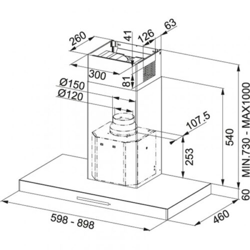 Máy hút khử mùi Franke FCR 925 TC WH/XS 110.0379.172 6 franke fcr 925 tc wh xs 1