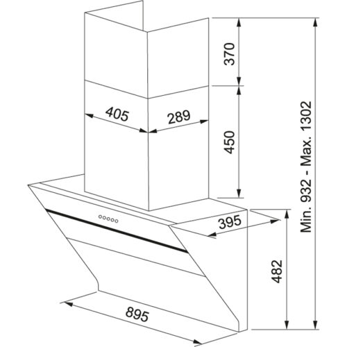 Máy hút áp tường Franke Onyx CXW-220-FC921M 330.0539.171 7 franke onyx cxw 220 fc921m 1
