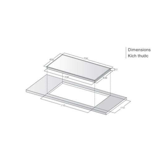 Tủ lạnh nhiều cánh Hafele HF-MULB 534.14.050 7 kich thuoc