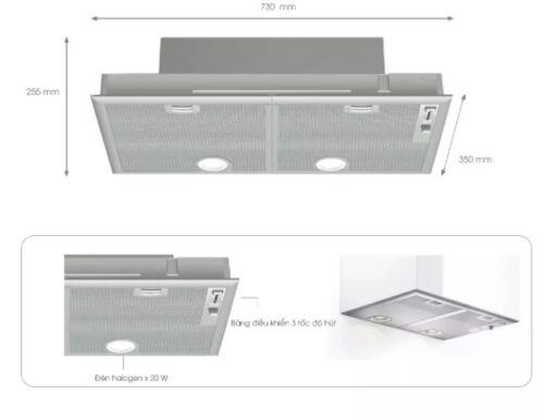 Máy hút khói khử mùi Bosch DHL755B 7 may hut khoi khu mui bosch dhl755b 1