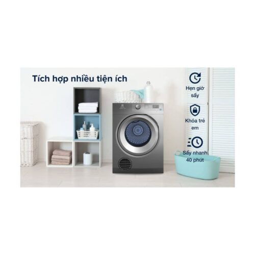 Máy sấy thông hơi Electrolux EDS854N3SB 9 tiện ích của máy sấy thông hơi Electrolux EDS854N3SB