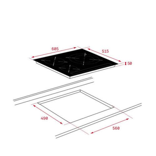 Bếp từ TEKA ITF 65320 BK MSP 112510016 7 teka itf 65320 bk msp 1