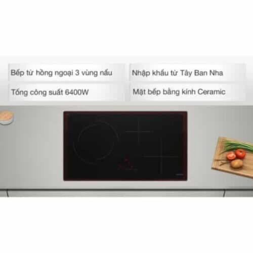 Bếp điện từ 3 vùng nấu Hafele HC-M773D 536.61.705 11 Tính năng bếp điện từ 3 vùng nấu Hafele HC-M773D 536.61.705