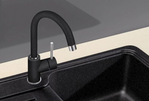 Vòi rửa bát Blanco MIDA XL Anthracite 524696 5 voi rua blanco mida anth 1