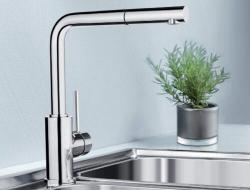 Vòi rửa bát Blanco MILA-S Chrome 524708 5 voi rua blanco mila s 1