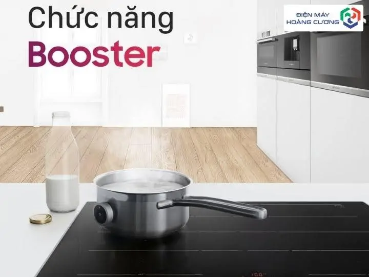 Bếp từ Bosch PUJ61RBB5E 11 Bếp từ Bosch PUJ61RBB5E chức năng nấu nhanh