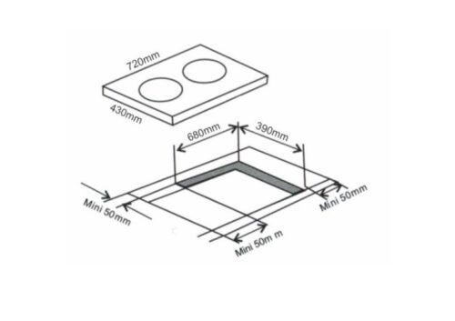 Bếp từ đôi Arber AB-670 6 bep tu doi arber ab 670 2