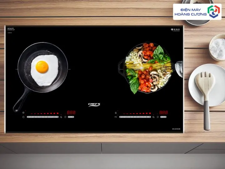 Bếp từ đôi Chefs EH-DIH336 37 bếp từ đôi Chefs EH-DIH336 chính hãng