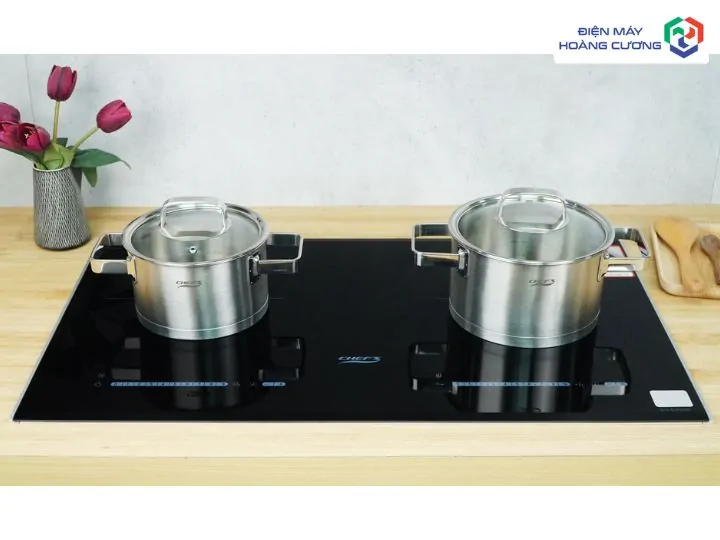 Bếp từ đôi Chefs EH-DIH336 32 Bếp từ đôi Chefs EH-DIH336 nhận diện đáy nồi