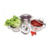 Bộ nồi Inox Malloca TE-025 1 Bộ nồi Inox Malloca TE-025
