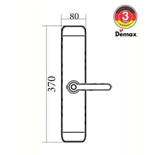 Khóa cửa thông minh Demax SL768 AC 7 khoa cua thong minh demax sl768 ac 1
