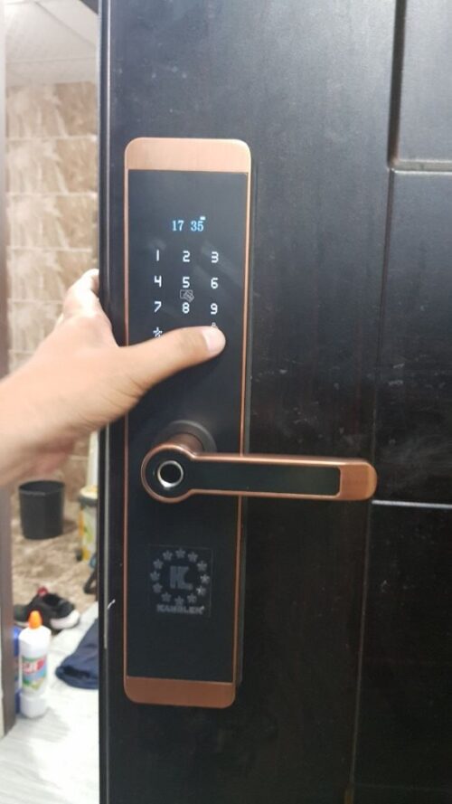 Khóa điện tử Kassler KL 600 COP APP/ Khóa vân tay 5 khoa dien tu kassler kl 600 cop app khoa van tay 1