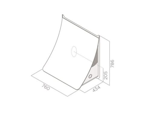 Máy hút mùi Elica NUAGE DRYWALL/F/75 9 may hut mui elica nuage drywall f 75 4