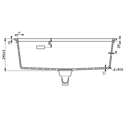 Chậu Rửa Hafele HS22-GEN1S90M - màu Đen 577.25.330 10 577.25.530 2