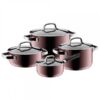 Bộ nồi WMF FUSIONTEC 4 món, ROSE QUARTZ - 0514895290 1 Bộ nồi WMF FUSIONTEC 4 món, ROSE QUARTZ - 0514895290