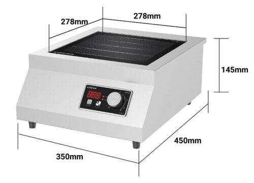 Bếp từ công nghiệp Kocher CI-3600F 17 4.1 1