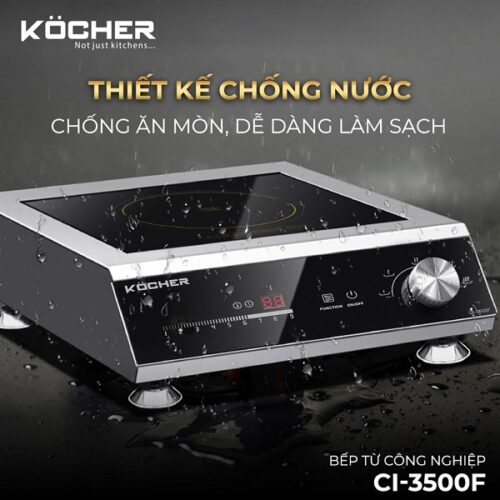 Bếp từ công nghiệp Kocher CI-3500F 10 CI 3500F 1 1