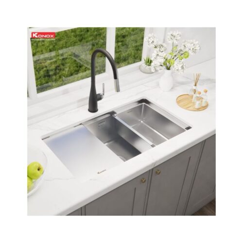 Chậu rửa bát Konox Workstation Sink KN8146SU Dekor 8 Chậu rửa bát Konox Workstation Sink KN8146SU Dekor