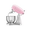 Máy trộn bột màu hồng Smeg SMF02PKEU 535.43.606 2 Máy trộn bột màu hồng Smeg SMF02PKEU 535.43.606