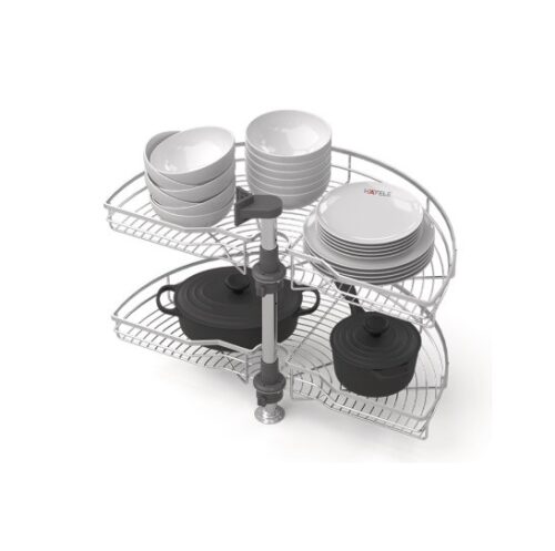 Bộ rổ góc xoay 180 độ Hafele Mezzo 548.37.001 9 Bộ rổ góc xoay 180 độ Hafele Mezzo 548.37.001