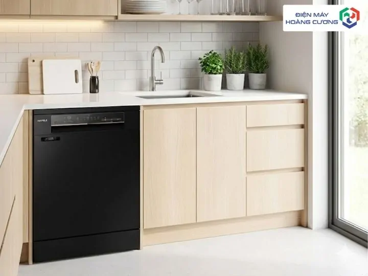 Máy rửa bát Hafele HDW-T5551B 538.21.340 11 Máy rửa bát Hafele HDW-T5551B 538.21.340 thiết kế gọn gàng