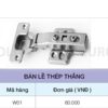 Bản lề thép thẳng Eurogold W01 2 Bản lề thép thẳng Eurogold W01
