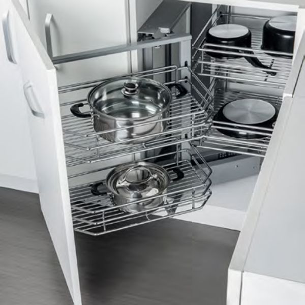 Bộ tủ góc gắn cánh trước, mở trái Clearance Hafele 548.21.012 3 Bộ tủ góc gắn cánh trước, mở trái Clearance Hafele 548.21.012