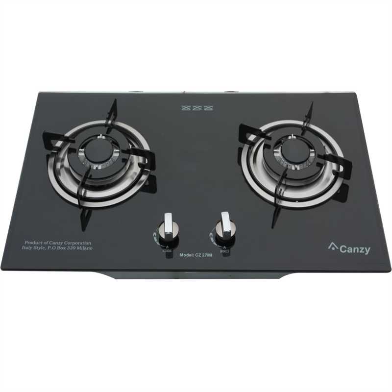 Bếp ga âm Canzy CZ 27MI ĐEN 3 Bếp ga âm Canzy CZ 27MI ĐEN