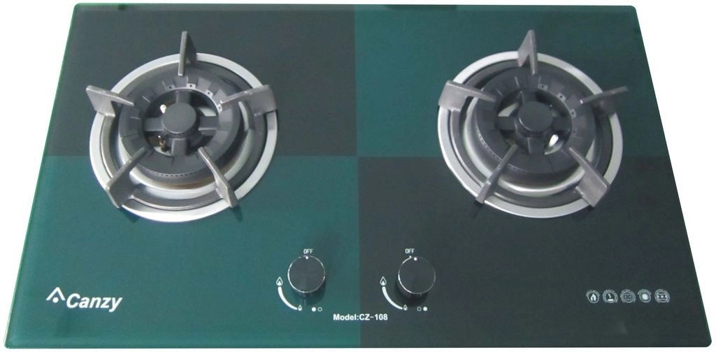 Bếp gas âm Canzy CZ 102 XANH ĐEN 3 Bếp gas âm Canzy CZ 102 XANH ĐEN