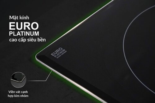 Bếp từ kết hợp hồng ngoại Eurosun EU-TE259Pro 12 Mặt kính của bếp từ kết hợp hồng ngoại Eurosun EU-TE259Pro