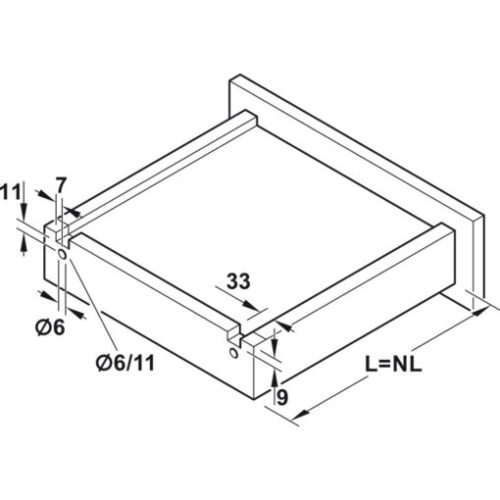 Ray âm Hafele 433.07.240 5 Ray âm Hafele 433.07.240