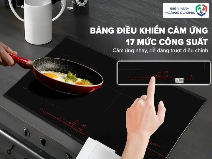 Bếp từ Bosch PXE875DC1E 12 Bosch PID675DC1E đa dạng công suất