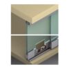 Ray đôi dẫn hướng trên 2500mm Hafele 415.10.802 2 Ray đôi dẫn hướng trên 2500mm Hafele 415.10.802