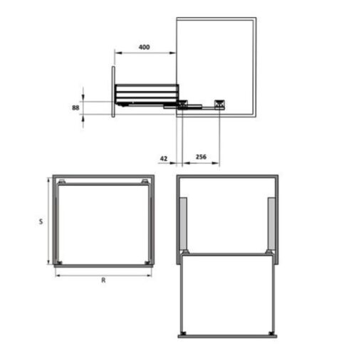 Bộ rổ xoong nồi Cappella 600mm Hafele 549.08.023 5 Thiet ke chua co ten 9