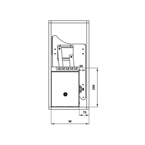 Bộ rổ bát đĩa Hafele Lento 504.76.023 900mm 7 bo ro bat dia hafele lento 504 76 023 900mm 1
