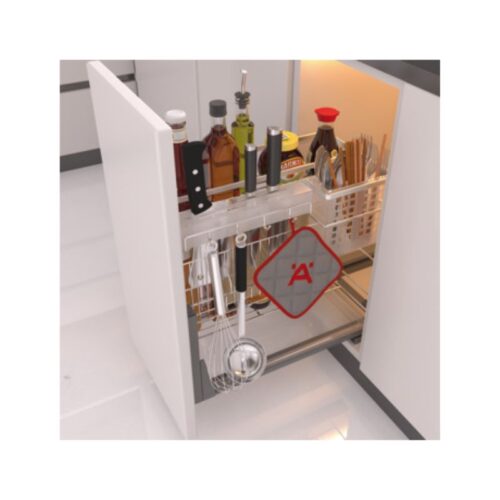 Bộ rổ dao thớt, chai lọ Hafele Sonata 549.20.415 11 Bộ rổ dao thớt, chai lọ Hafele Sonata 549.20.415