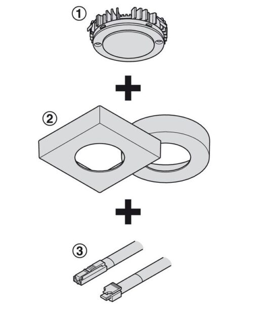 Đèn Led chiếu 12V Hafele 833.72.351 5 Kích thước của Đèn Led chiếu 12V Hafele 833.72.351