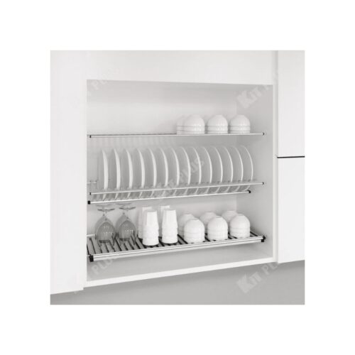 Giá bát cố định 3 tầng chữ V Kit Plus DK12A.85 5 Giá bát cố định 3 tầng chữ V Kit Plus DK12A.85