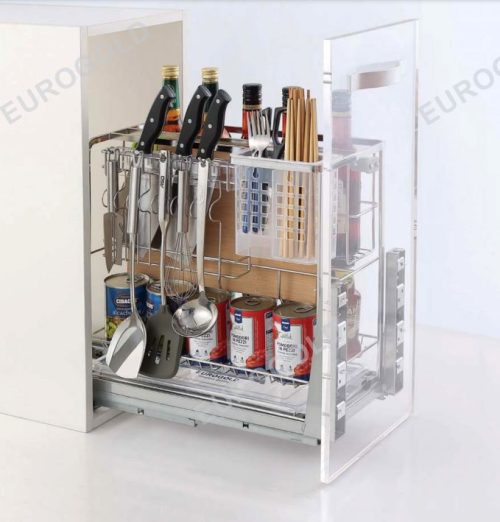 Giá dao thớt chai lọ inox 304 nan dẹt Eurogold EPD5220 3 Giá dao thớt chai lọ inox 304 nan dẹt Eurogold EP20