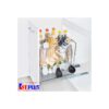 Giá dao thớt nan dẹt inox mờ, ray giảm chấn Kit Plus EC VIP.30 1 Giá dao thớt nan dẹt inox mờ, ray giảm chấn Kit Plus EC VIP.30