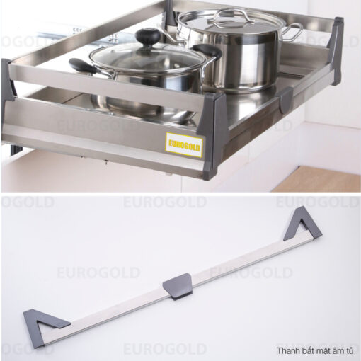 Giá xoong nồi, bát đĩa tủ dưới Eurogold EU131.700 4 Giá xoong nồi, bát đĩa tủ dưới Eurogold EU131.700